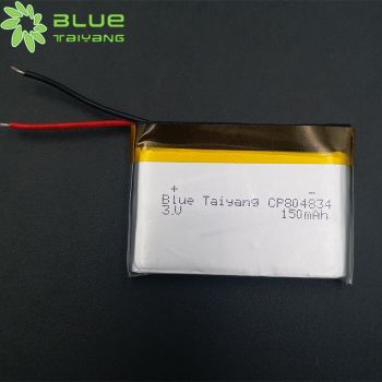 CP804834 3.0V 150mAh 低放电锂锰一次性软包电池