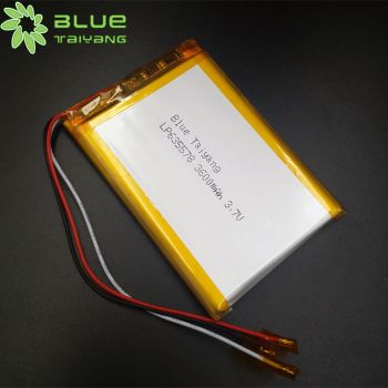 635578 3600mah 3.7V 可充电聚合物锂电池用于网络信号测试仪器,便携式、手持终端测试设备