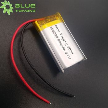 102239 800mah 3.7V 锂聚合物软包电池 方形聚合物电池